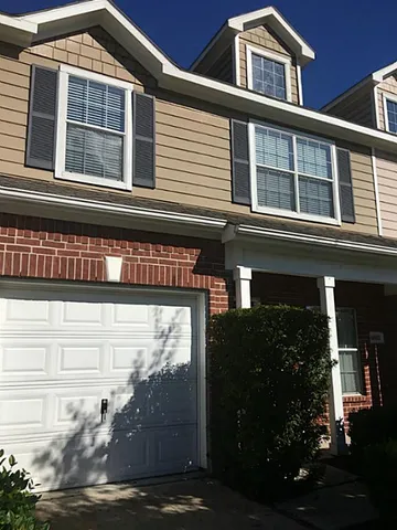 a front view of a building