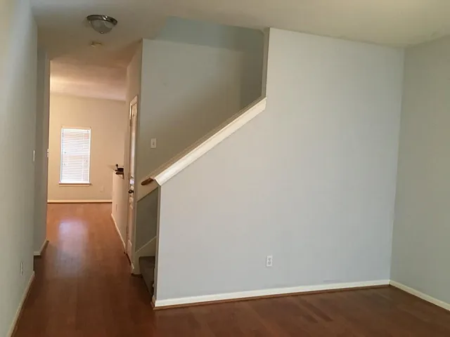 wooden floor in an empty room