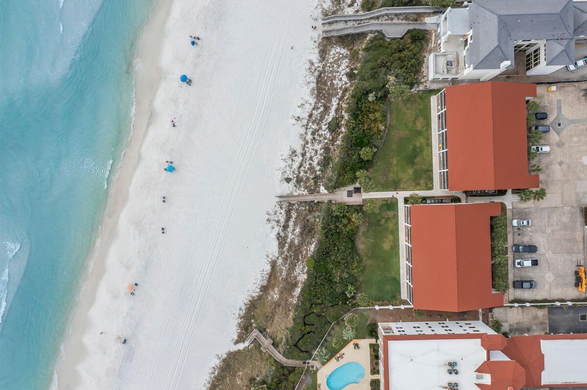 3604 East County Highway 30A, Unit D5 Santa Rosa Beach, FL 32459 - Photo 43 of 45 an aerial view of a house