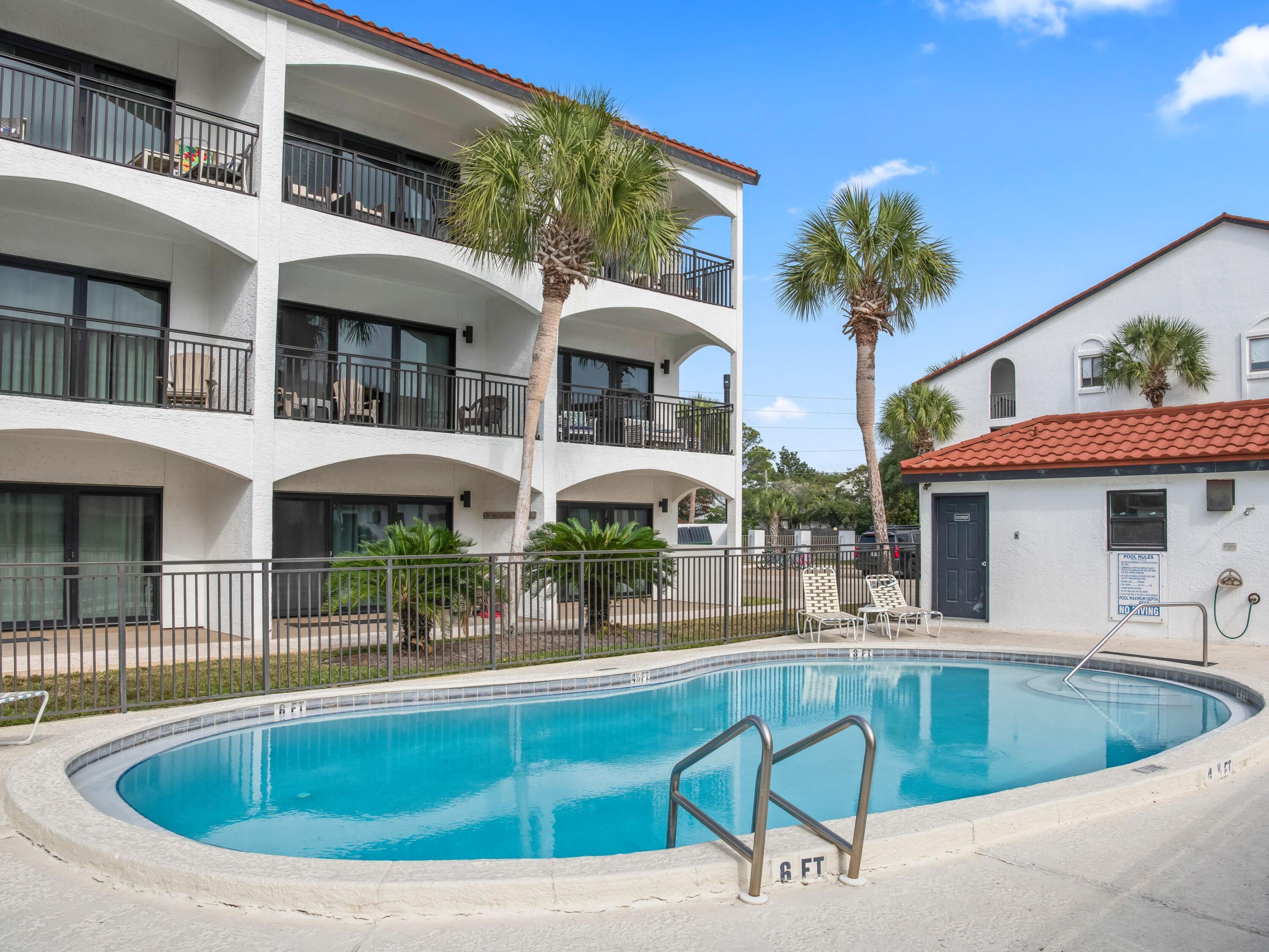 3604 East County Highway 30A, Unit D5 Santa Rosa Beach, FL 32459 - Photo 6 of 45 a view of house with outdoor space and swimming pool