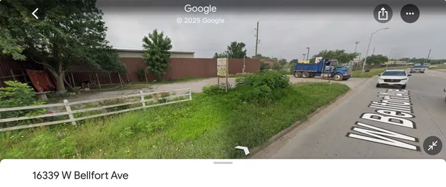 a open area with lots of green space