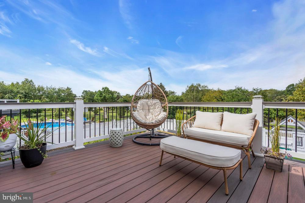41 Buckeye Road Swedesboro, NJ 08085 - Photo 69 of 81 Serene deck with poolside views. Perfect retreat.