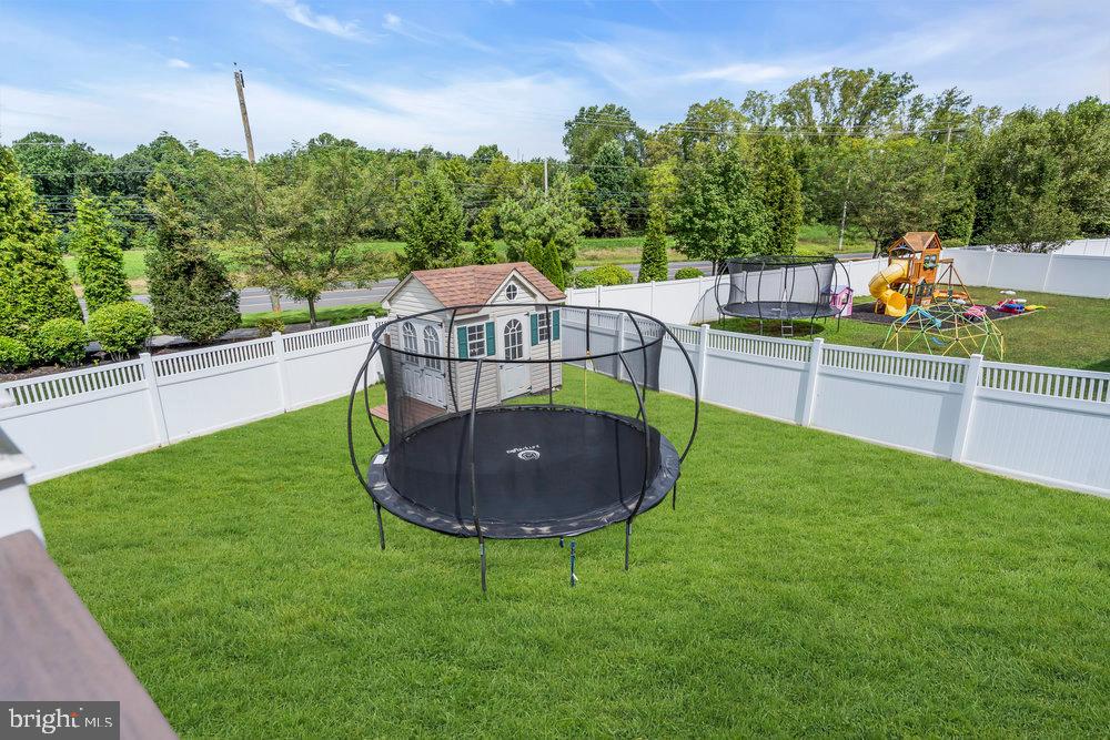 41 Buckeye Road Swedesboro, NJ 08085 - Photo 73 of 81 Spacious backyard with play areas and greenery.