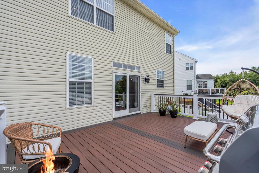 41 Buckeye Road Swedesboro, NJ 08085 - Photo 75 of 81 Inviting deck with cozy fire pit ambiance.