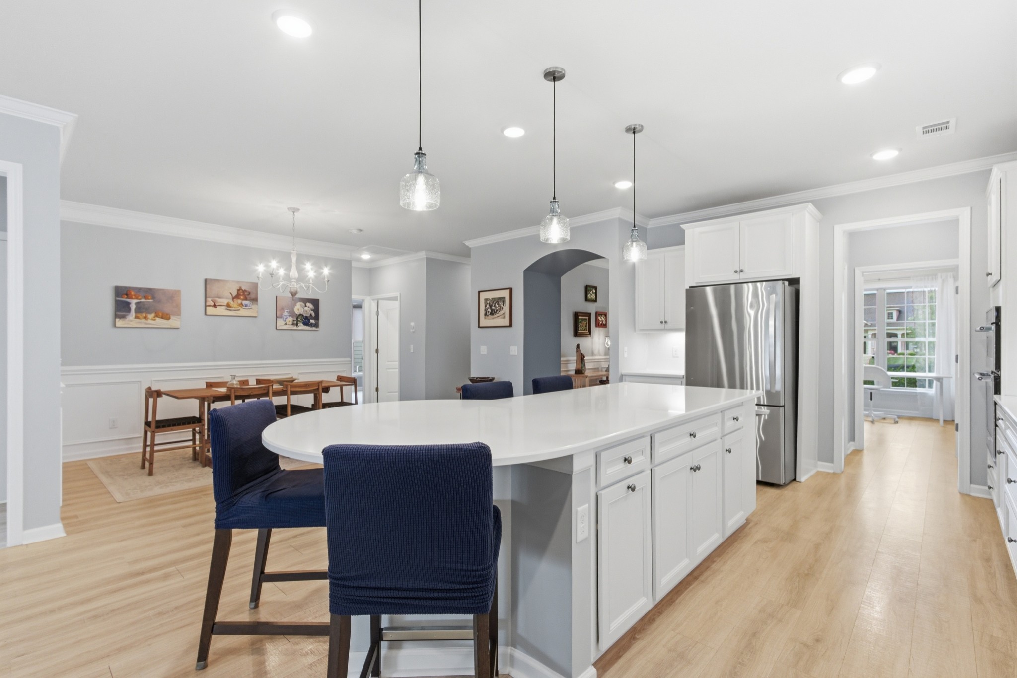 2321 Lawrence Ridge Spring Hill, TN 37174 - Photo 15 of 59 a large kitchen with a table and chairs