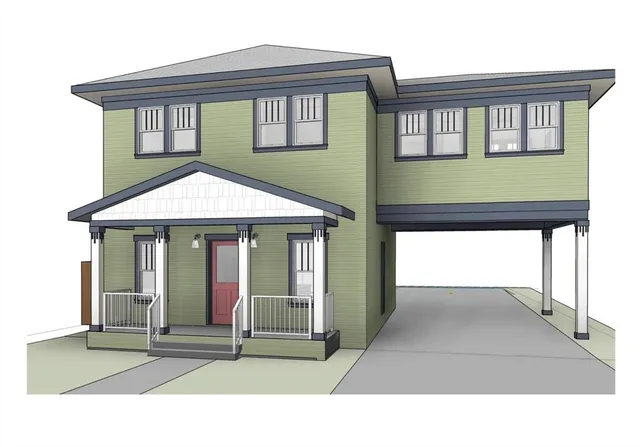 a black and white photo of a house