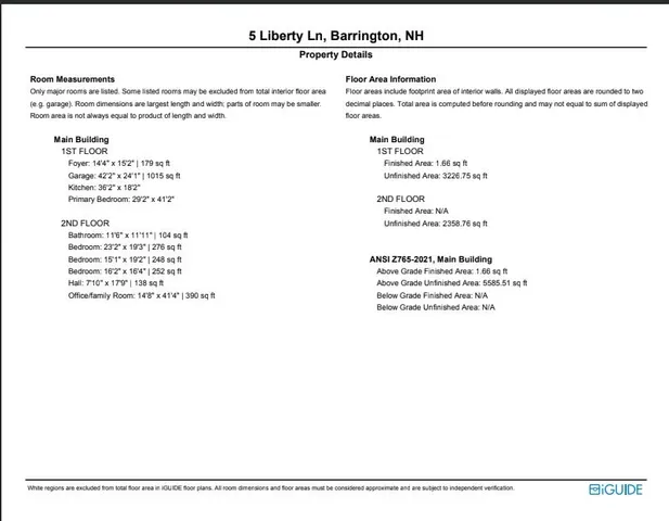 $1,100,000 | 5 Liberty Lane, Barrington, NH 03825