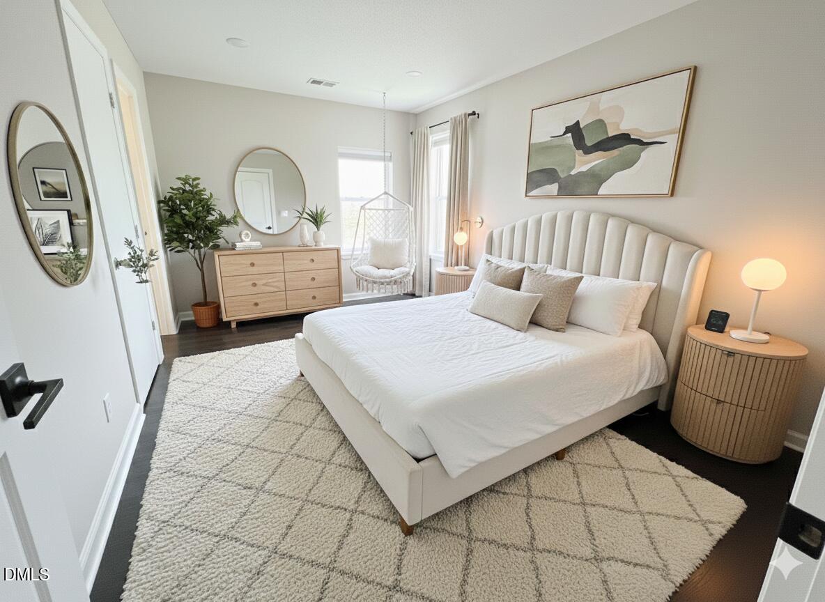 300 Ashley Forest Road Chapel Hill, NC 27514 - Photo 17 of 32 Bedroom 1-virtully Staged-Idea 4