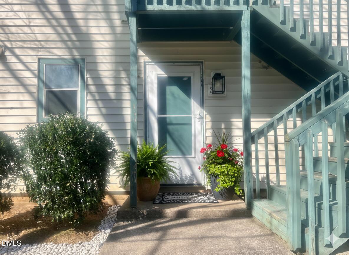 300 Ashley Forest Road Chapel Hill, NC 27514 - Photo 2 of 32 Front door-Virtually staged- idea two