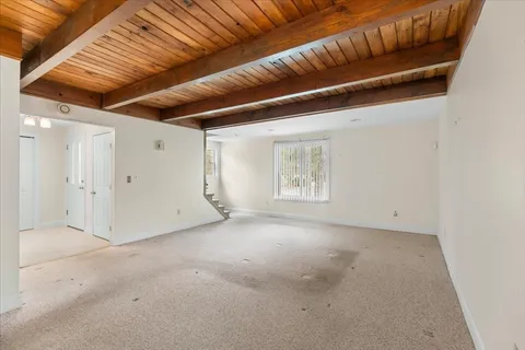 a view of empty room
