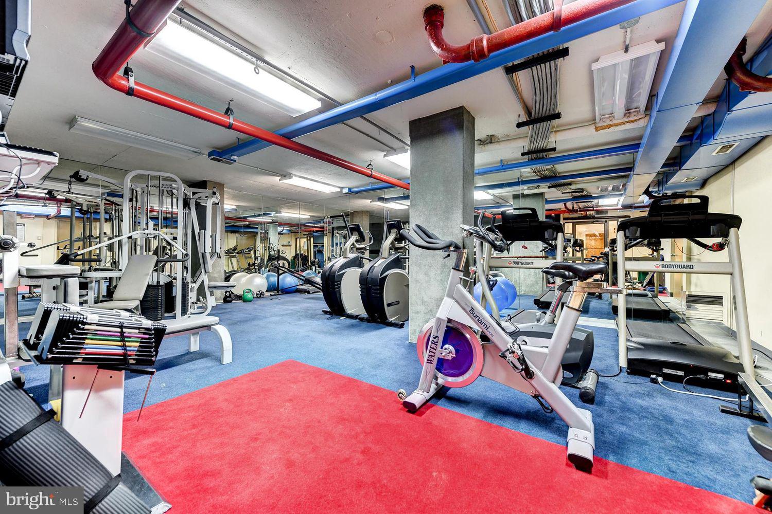 1515 South Arlington Ridge Road, Unit 603 Arlington, VA 22202 - Photo 20 of 22 a view of a room with gym equipment