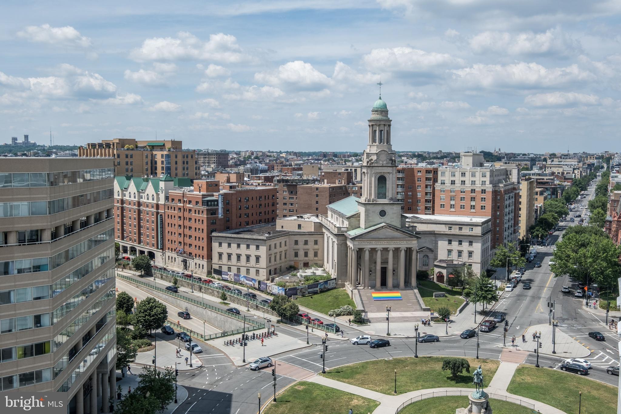 1133 14th Street Northwest, Unit 809 Washington, DC 20005 - Photo 24 of 27 a view of a city with tall buildings