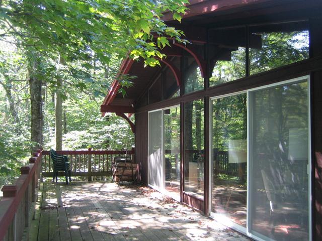 171 Oberdorf Road Readsboro, VT 05350 - Photo 6 of 8 Deck view