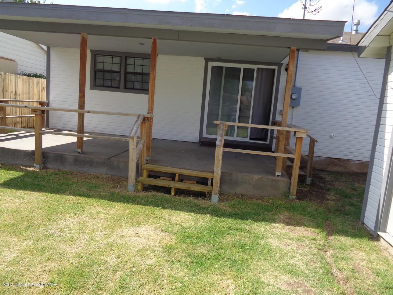 5101 Bowie Street Amarillo, TX 79110 - Photo 3 of 14 Covered Deck