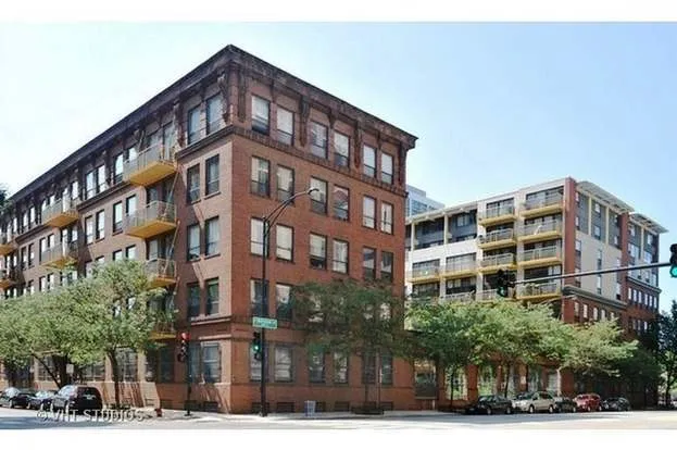 a front view of a building