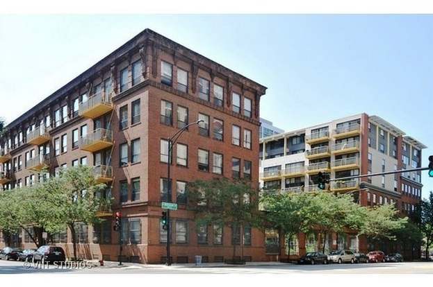 a front view of a building