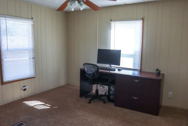 a view of workspace with windows