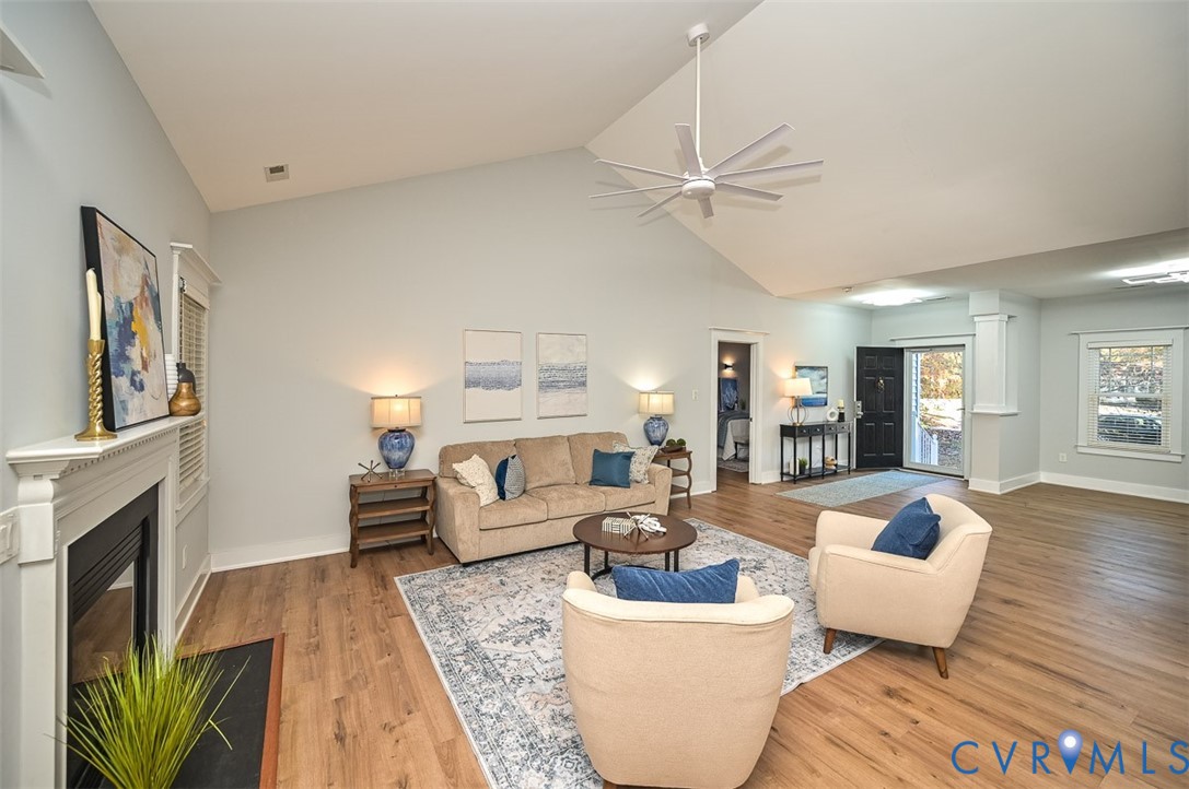 337 Shelton Place Aylett, VA 23009 - Photo 14 of 40 Living room as seen from the dining room featuring