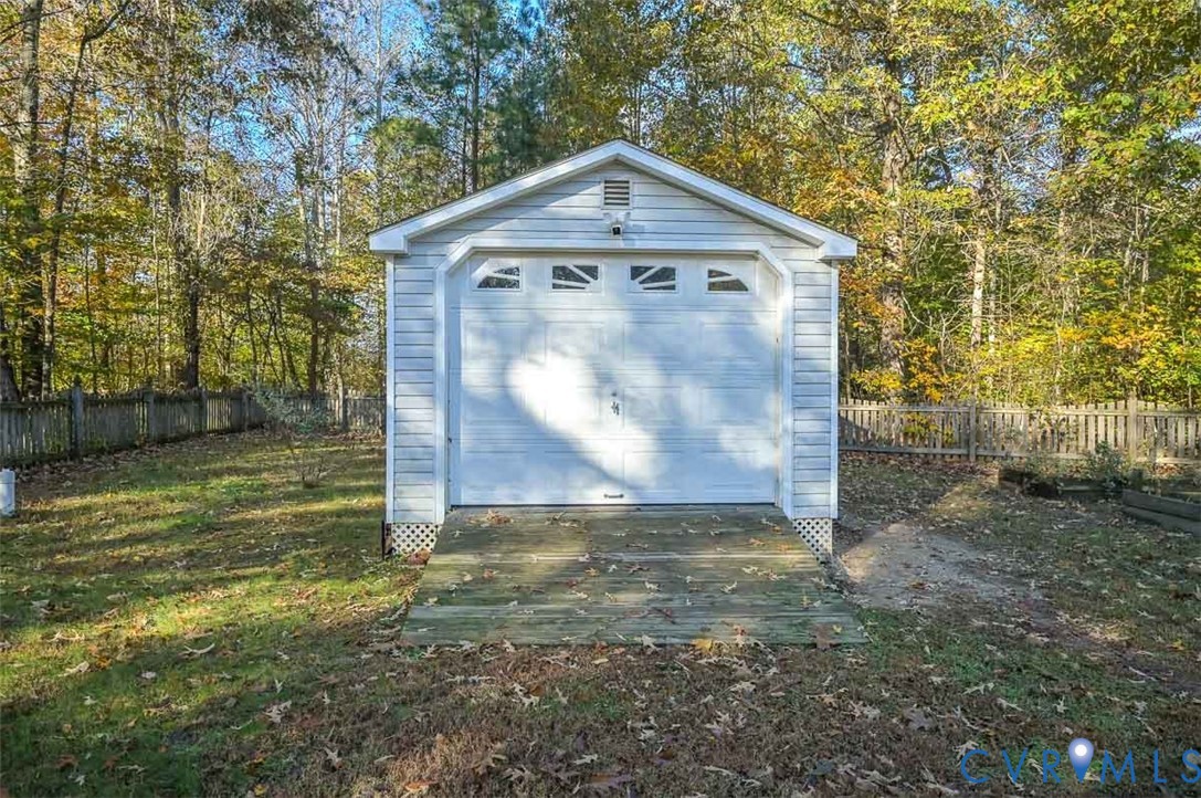 337 Shelton Place Aylett, VA 23009 - Photo 4 of 40 View of outbuilding with a fenced backyard