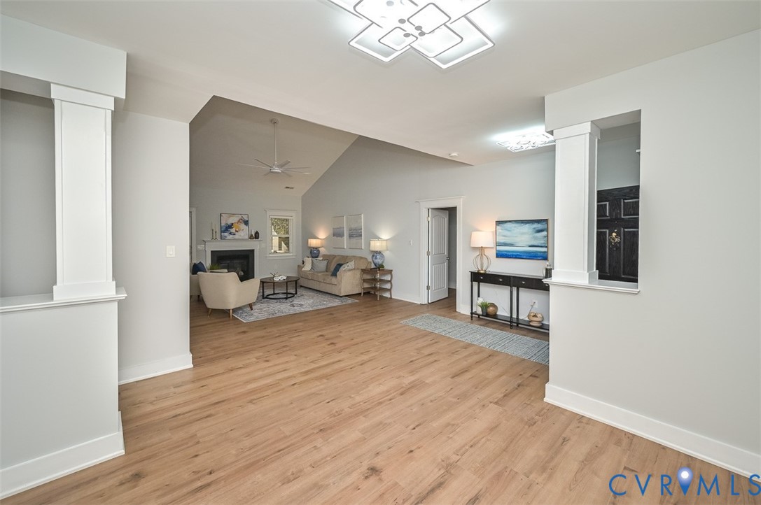 337 Shelton Place Aylett, VA 23009 - Photo 10 of 40 Living room as seen from the dining room featuring