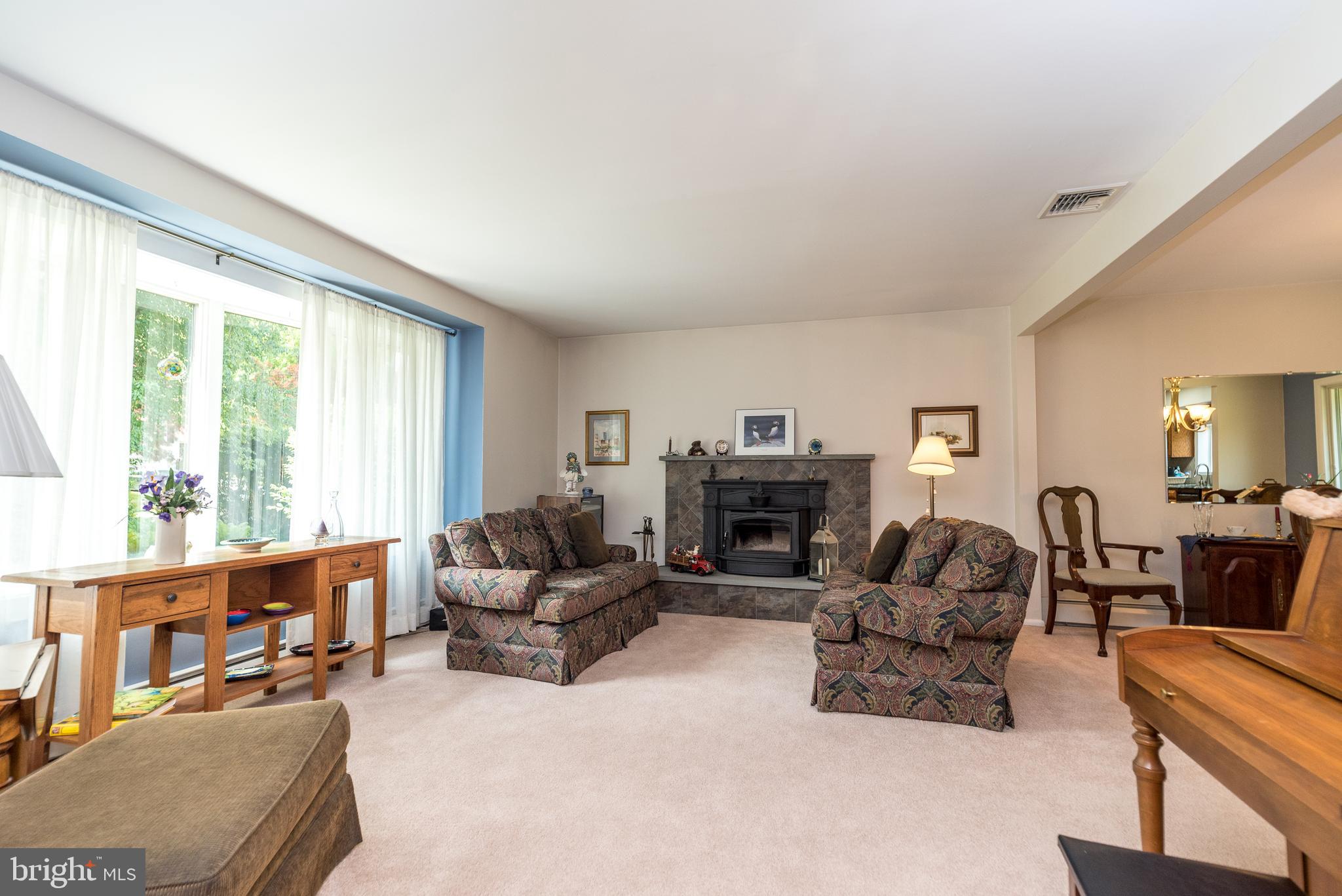 405 Gordon Road Ambler, PA 19002 - Photo 10 of 49 Formal Living Room with Custom Fireplace
