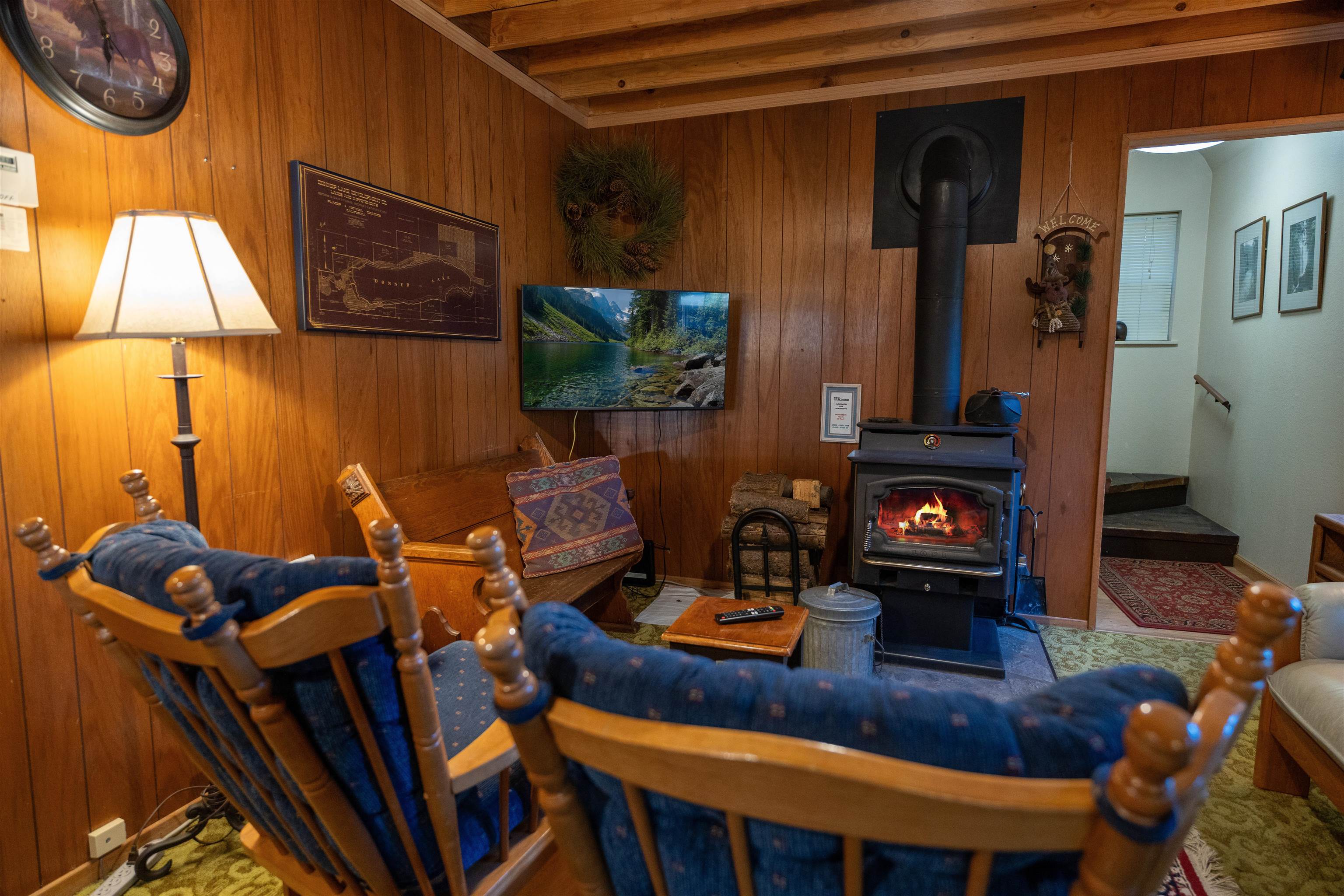 15790 Willow Street Truckee, CA 96161 - Photo 5 of 21 a living room with furniture and a fireplace