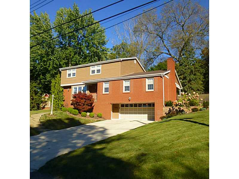 216 Tech Road Thornburg, PA 15205 - Photo 1 of 24 Exterior Front. Low maintenance exterior, brick and vinyl siding.