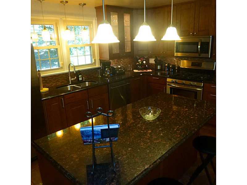 216 Tech Road Thornburg, PA 15205 - Photo 10 of 24 Kitchen. Large Island and stainless steel appliances, that include a 5 burner stove. Lighted cabinet to display your favorites. Ceramic tile floor