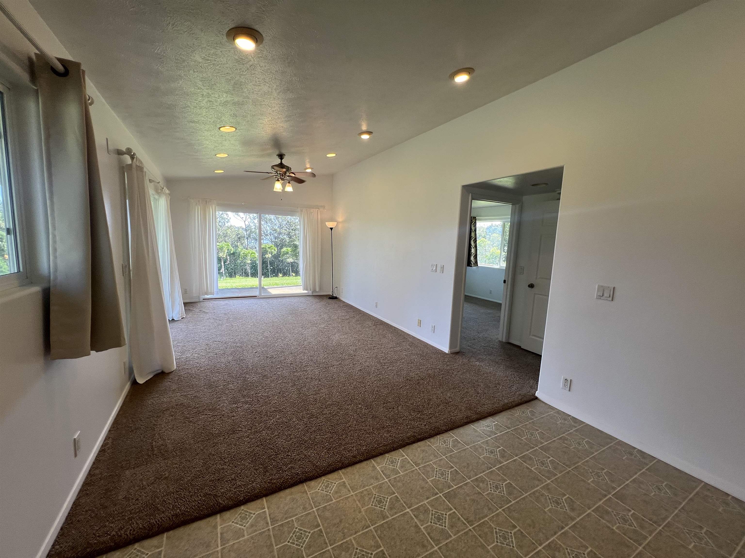 4535 Opana Place Haiku, HI 96708 - Photo 30 of 43 a view of a hallway with windows