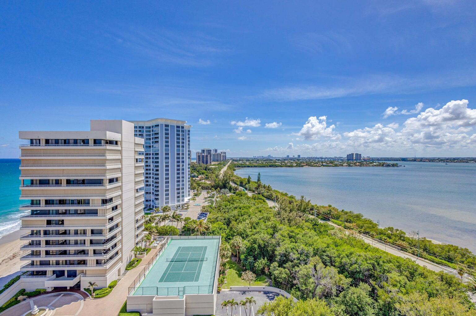 5280 North Ocean Drive, Unit 12F Singer Island, FL 33404 - Photo 40 of 66 a view of a city with tall buildings