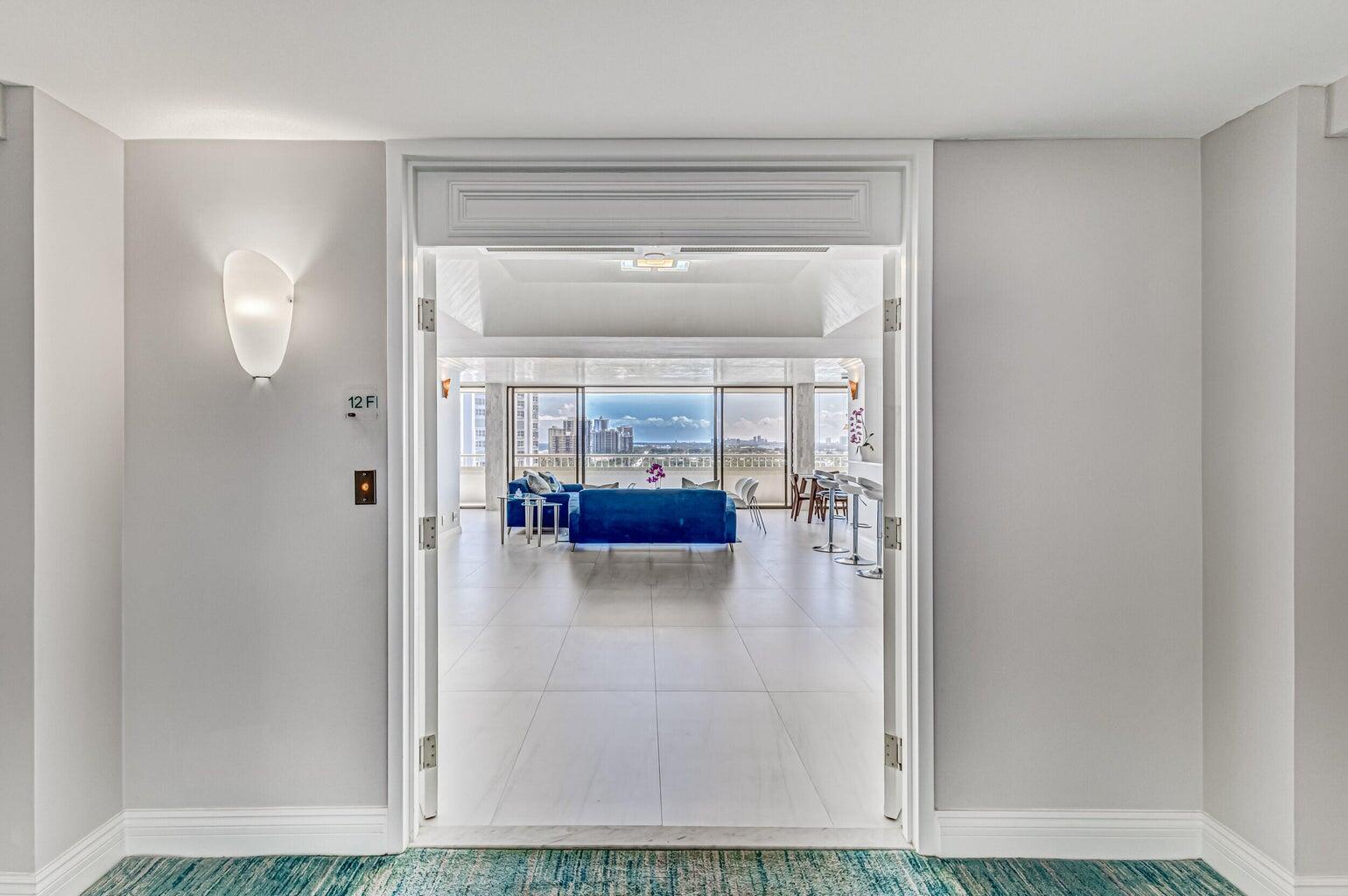 5280 North Ocean Drive, Unit 12F Singer Island, FL 33404 - Photo 57 of 66 a view of living room