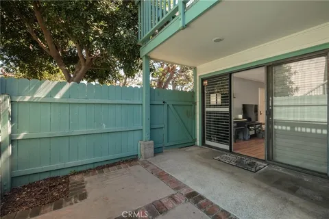 a backyard of a house