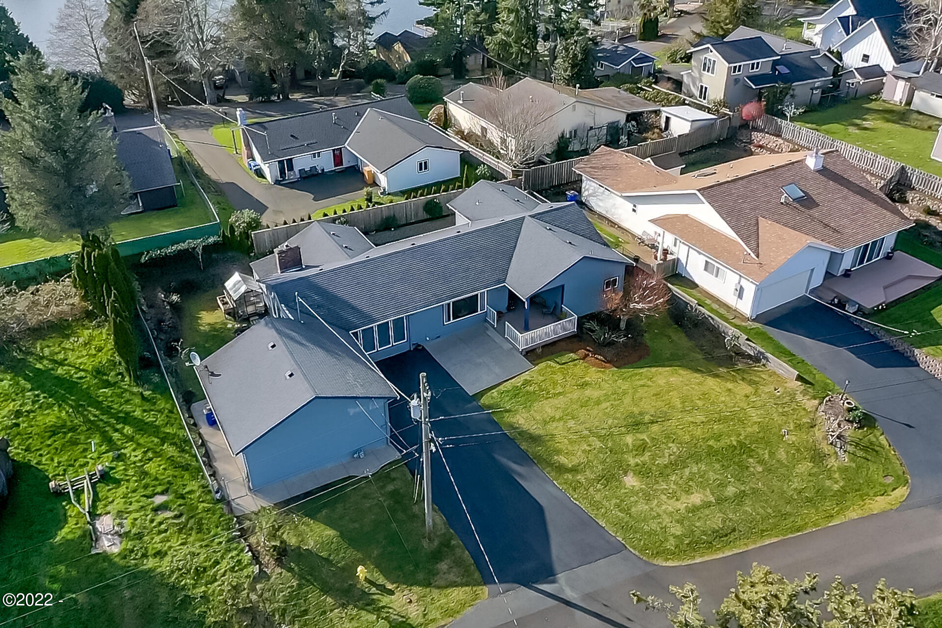 3098 Northeast Johns Loop Neotsu, OR 97364 - Photo 30 of 35 Aerial of Home