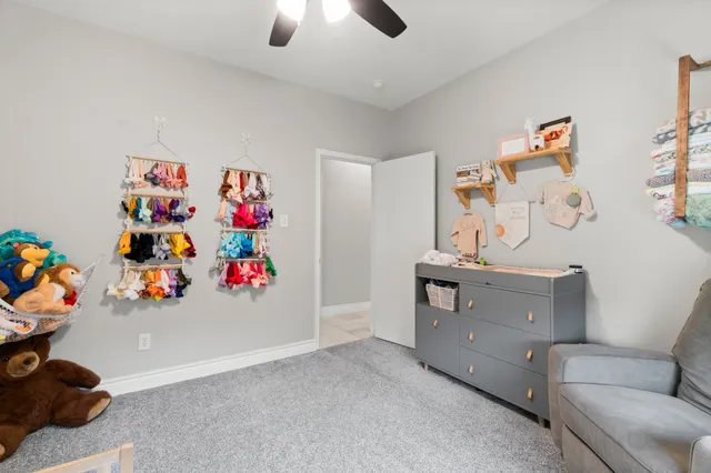 a children room with toys