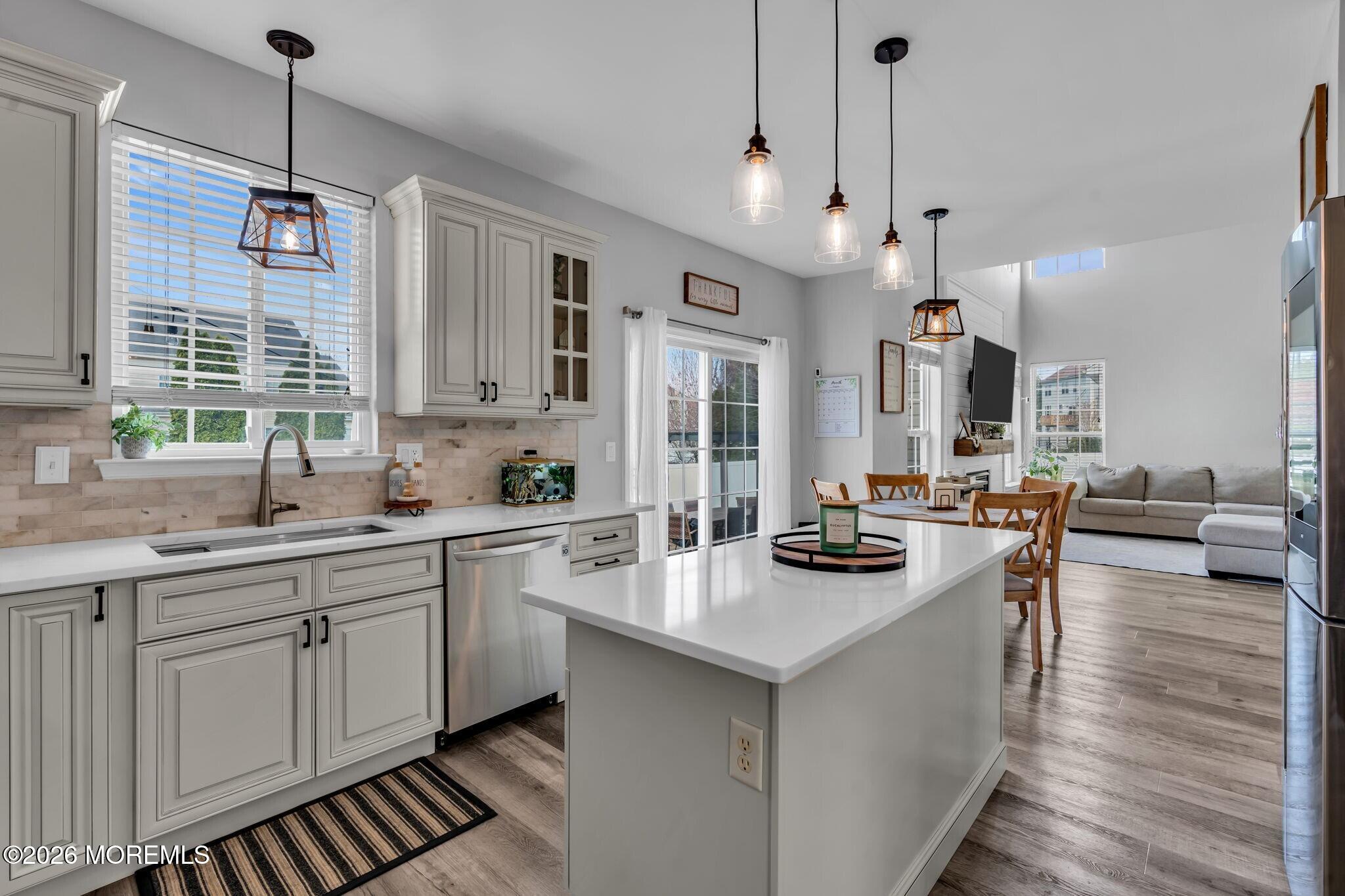 12 Lancaster Way Jackson, NJ 08527 - Photo 15 of 54 a kitchen with sink stove and cabinets