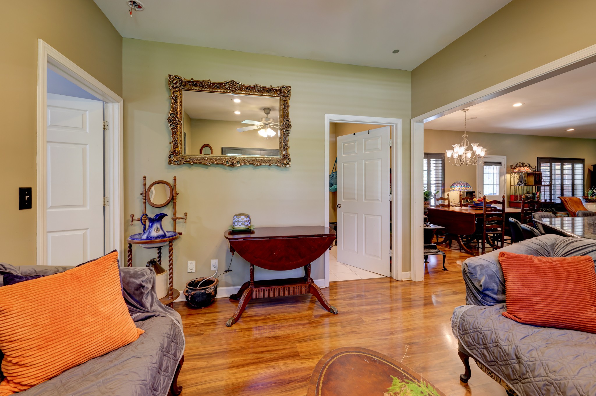 2251 Davidson Graveyard Road Clarksville, TN 37043 - Photo 45 of 78 a living room with furniture and a wooden floor