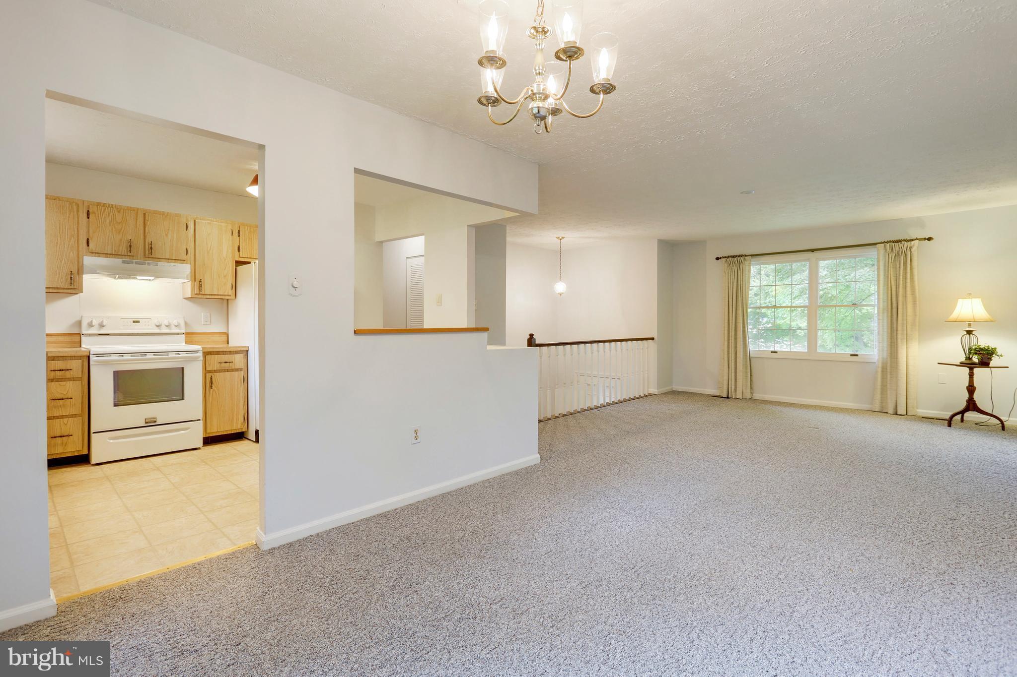 11715 Whittier Road Bowie, MD 20721 - Photo 8 of 30 View from Dining Area into Kitchen and LR