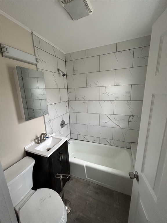 364 Hamilton Street, Unit 1R Southbridge, MA 01550 - Photo 7 of 8 a bathroom with a sink toilet and shower