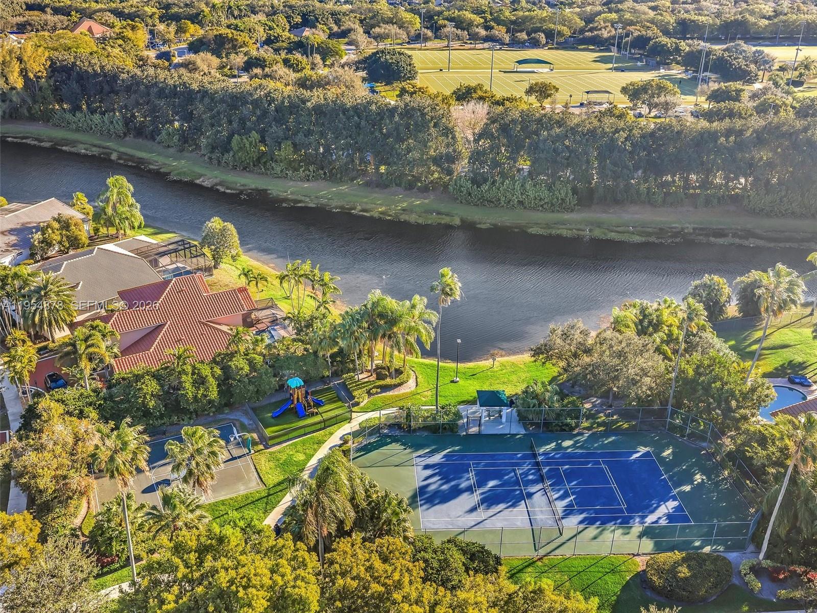 900 Spoonbill Circle Weston, FL 33326 - Photo 45 of 51 a view of a lake with a mountain in the background