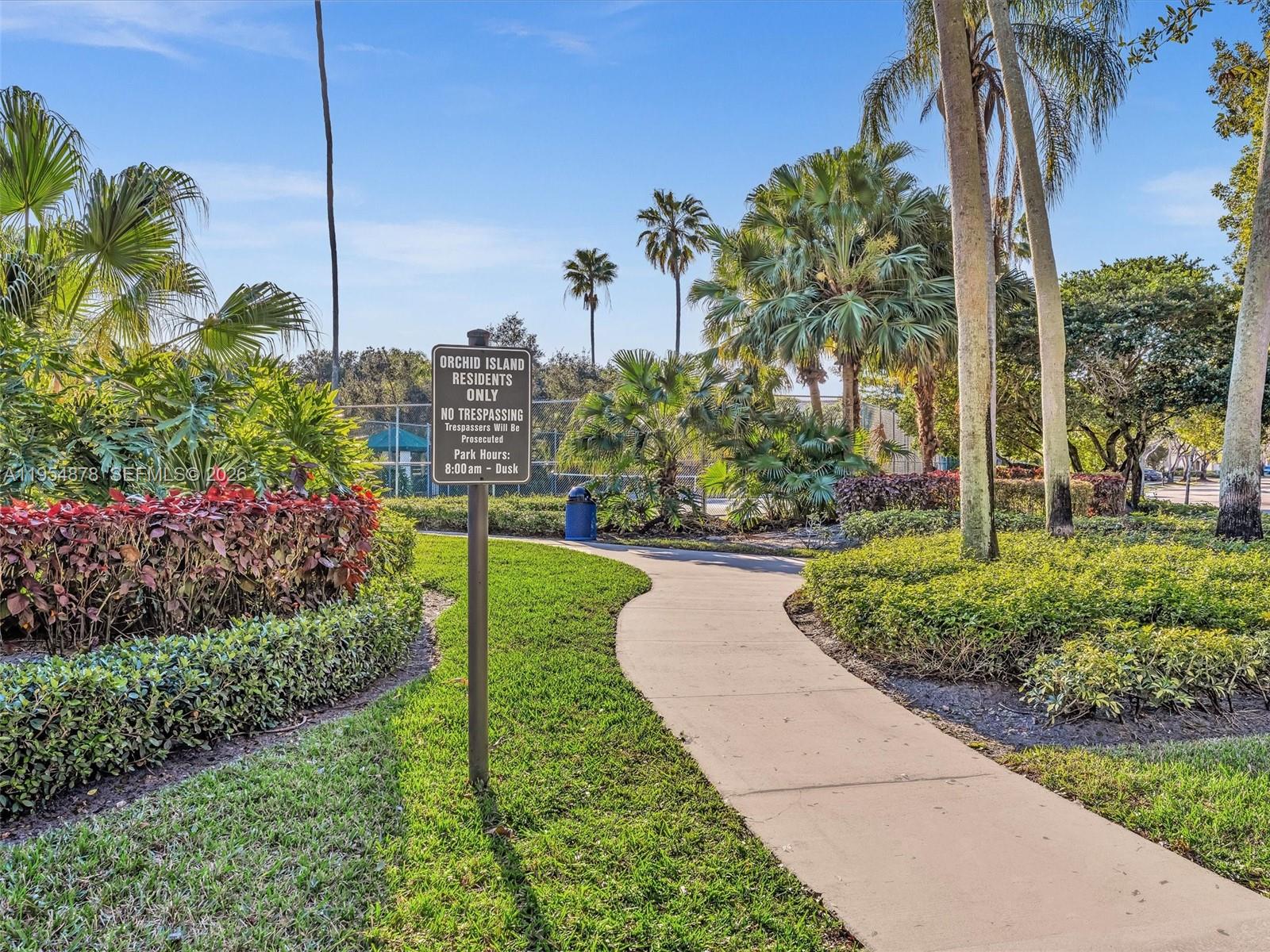900 Spoonbill Circle Weston, FL 33326 - Photo 46 of 51 a garden view with a garden