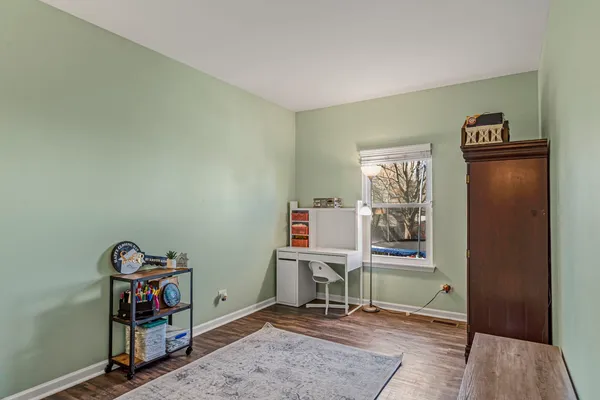 a room with storage and utility