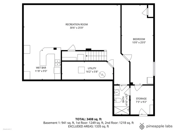 a picture of a floor plan