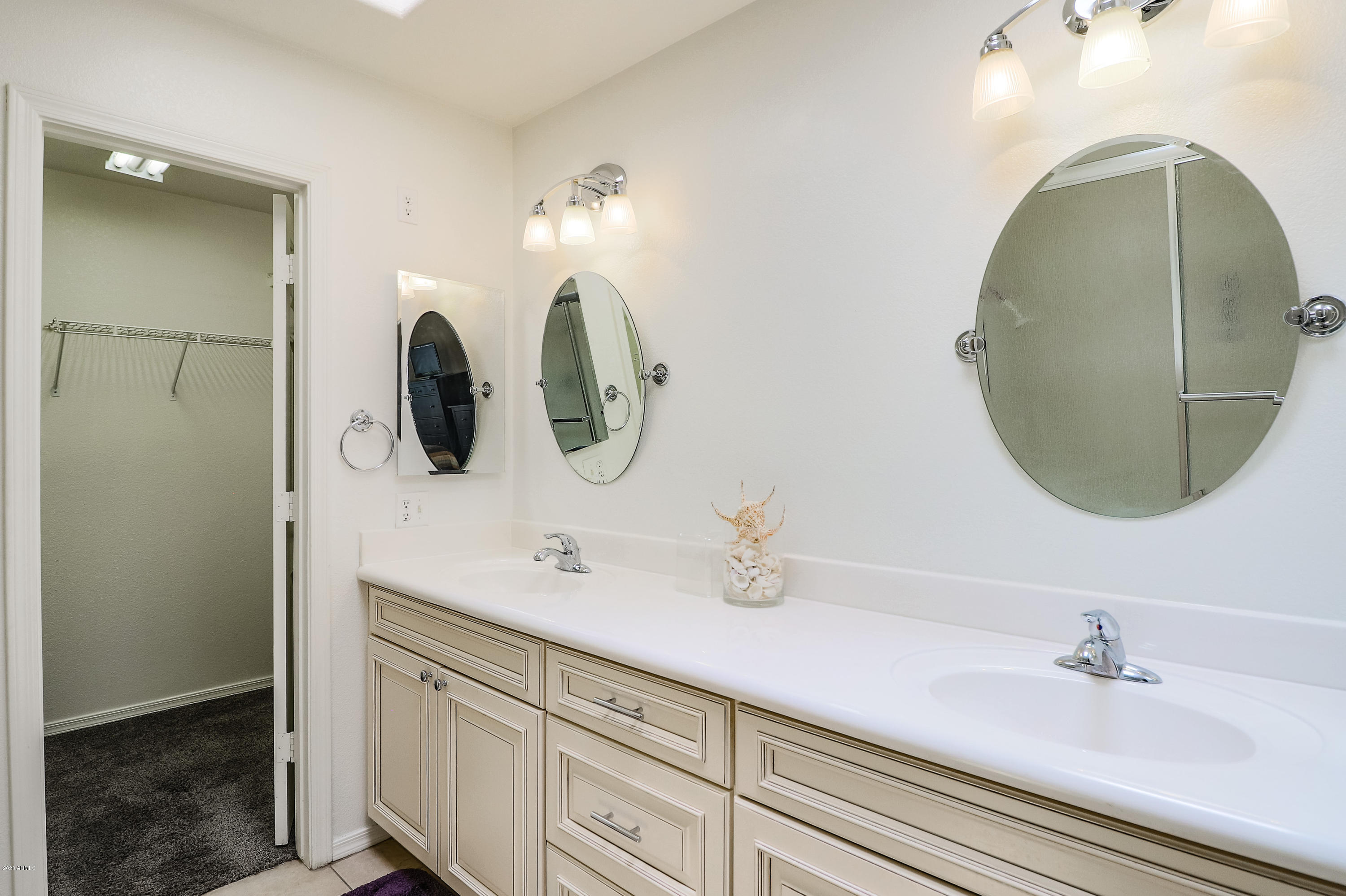 17346 North Inca Way Surprise, AZ 85374 - Photo 26 of 55 Master Bathroom Double Bowl Vanity