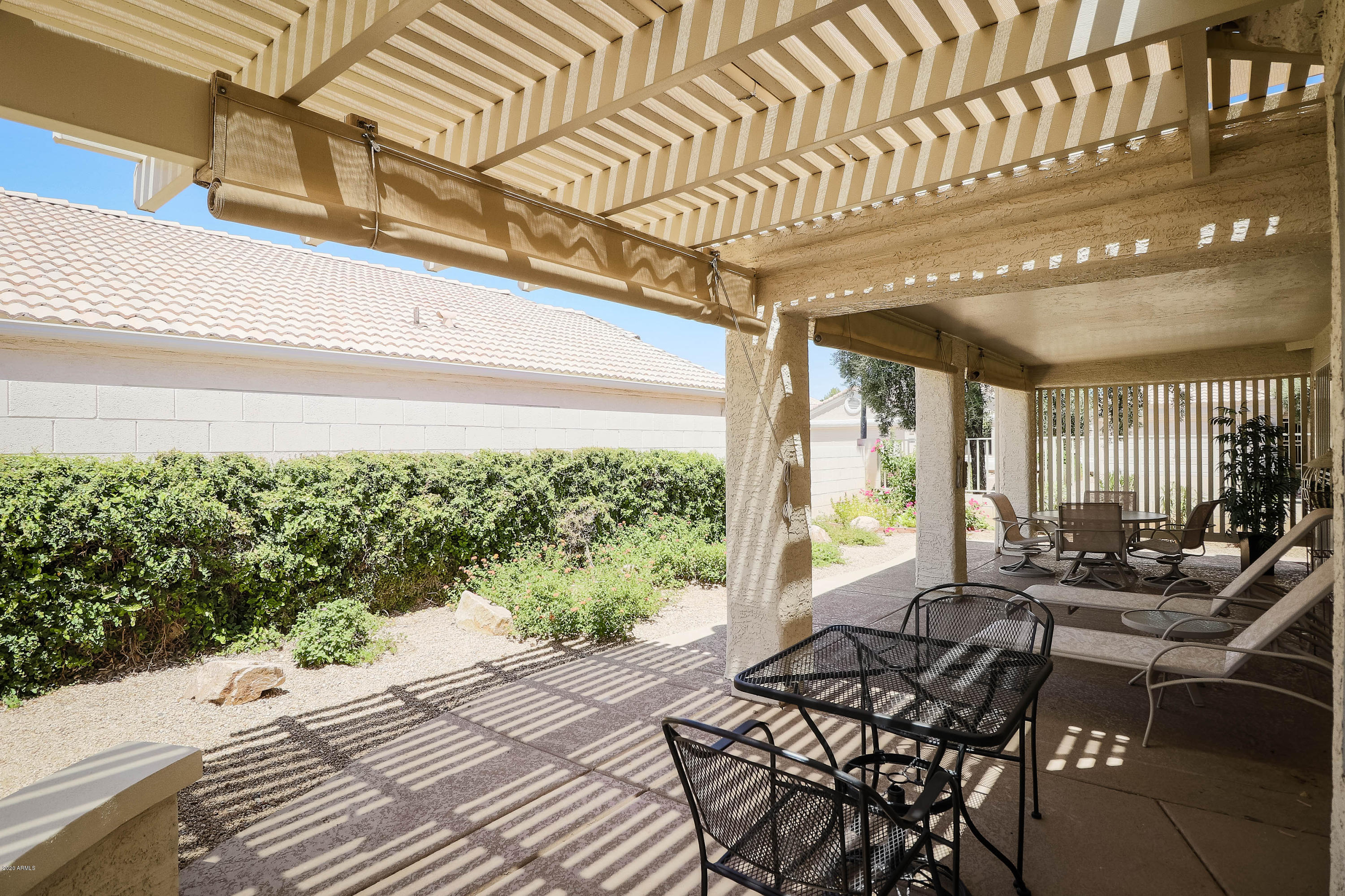 17346 North Inca Way Surprise, AZ 85374 - Photo 35 of 55 Lattice Work Over Patio At South End