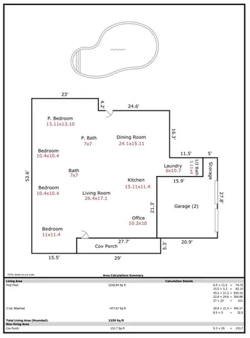 $429,000 | 134 Vogt Drive, Belle Chasse, LA 70037