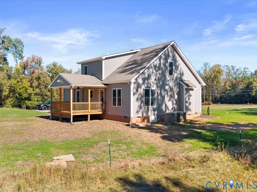 2021 Ridge Road Powhatan, VA 23139 - Photo 40 of 44 a view of a house with a yard and sitting area