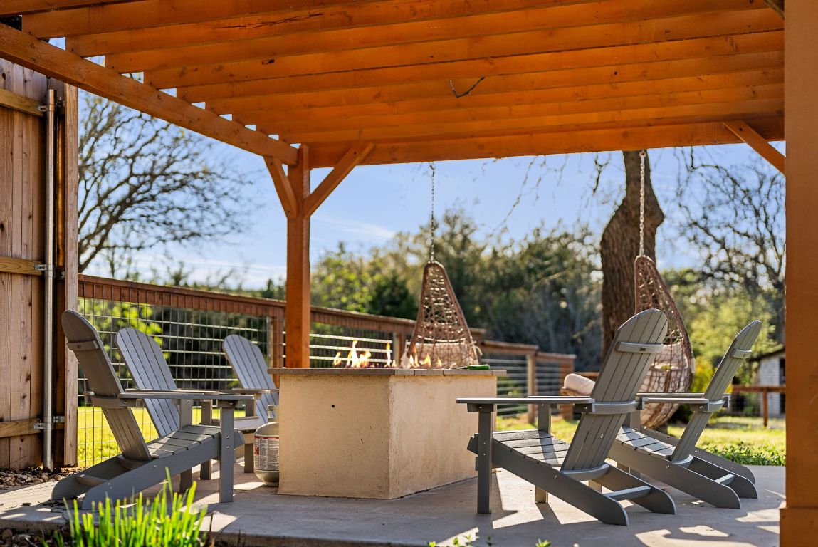 1116 Terjo Lane Austin, TX 78732 - Photo 38 of 40 a view of outdoor space with seating area