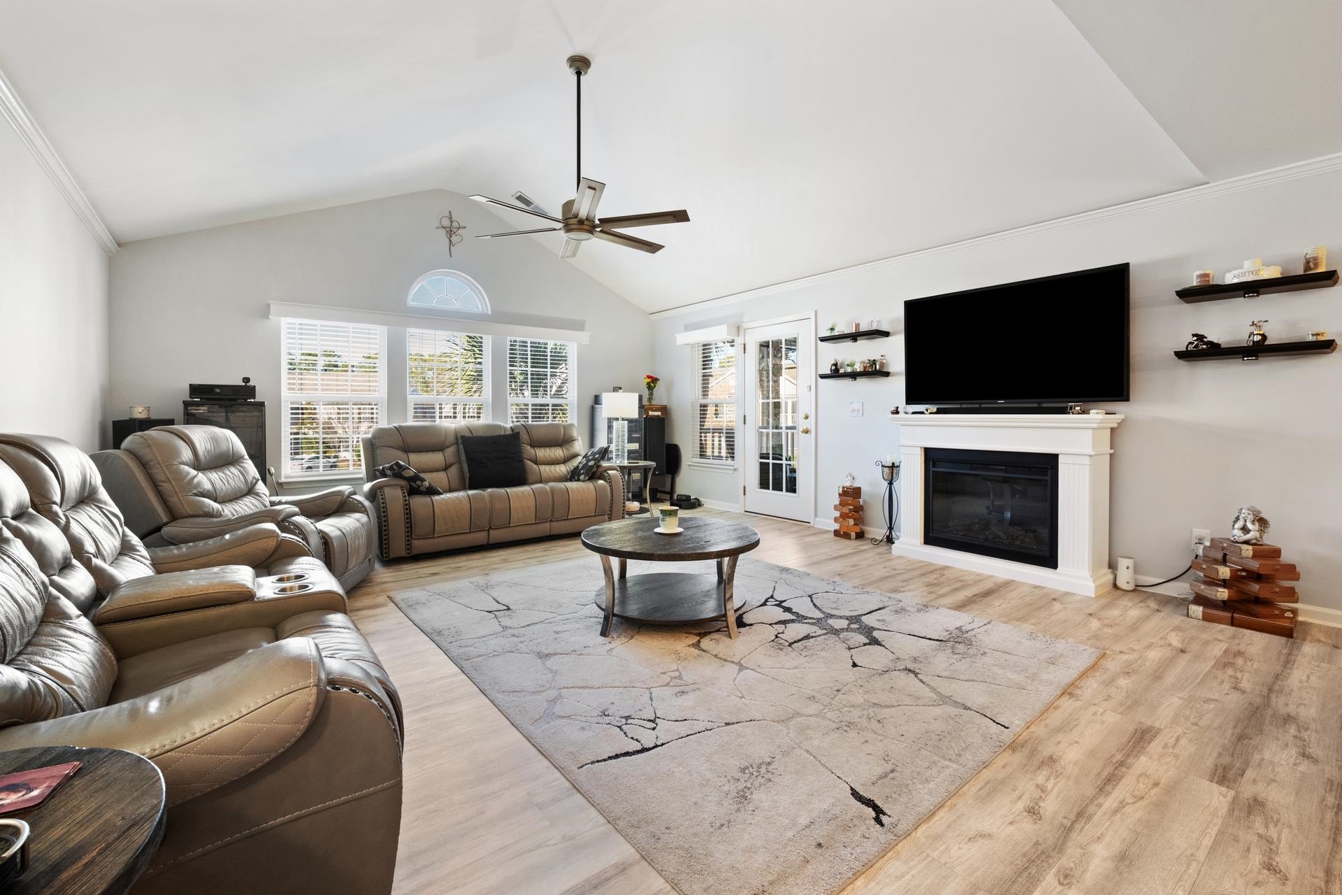4665 Fringetree Drive, Unit 5E Murrells Inlet, SC 29576 - Photo 3 of 22 Vaulted Ceiling and lots of natural light