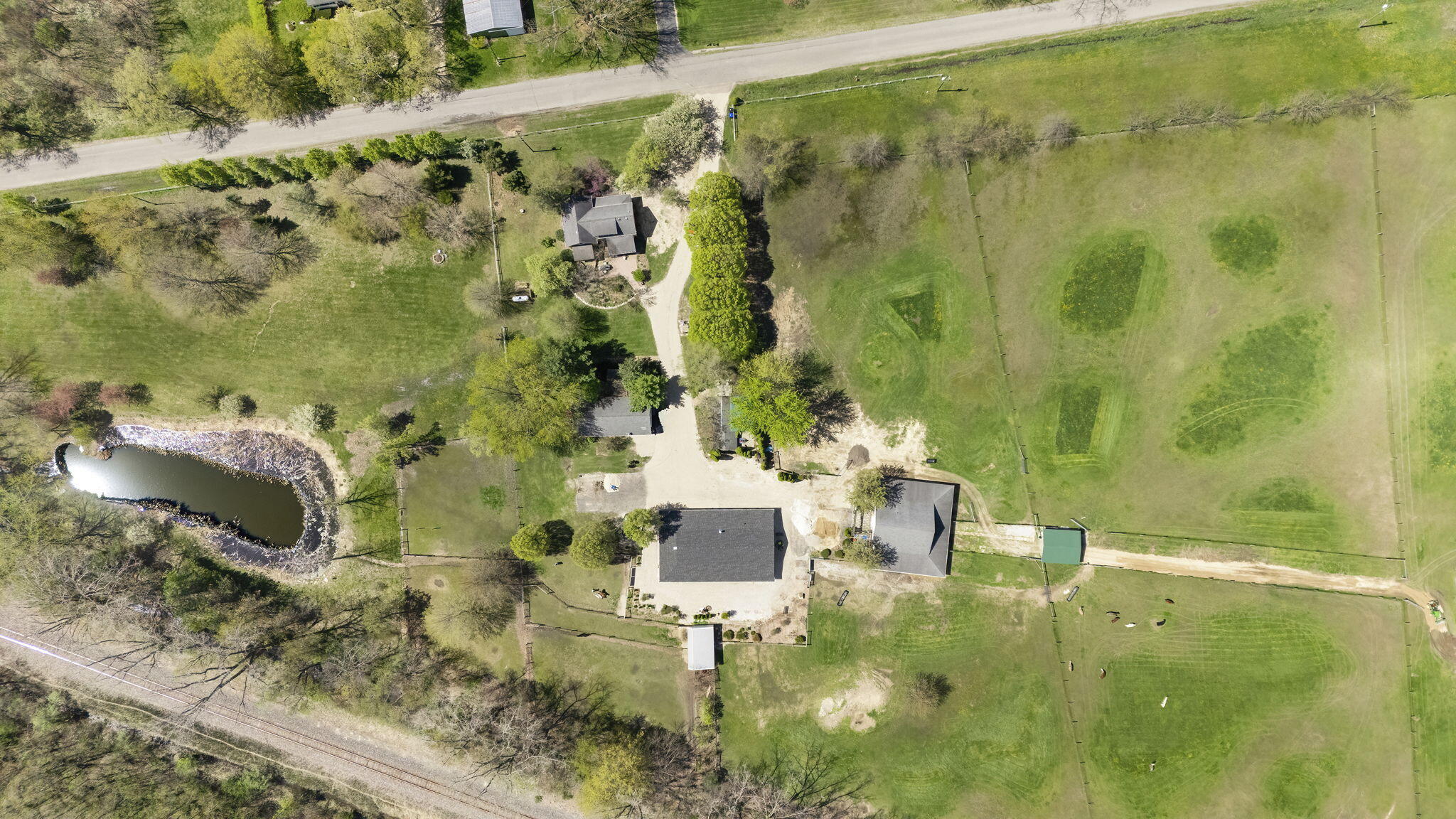 11971 South Hildebrandt Road Sawyer, MI 49125 - Photo 47 of 49 Aerial Main Residence