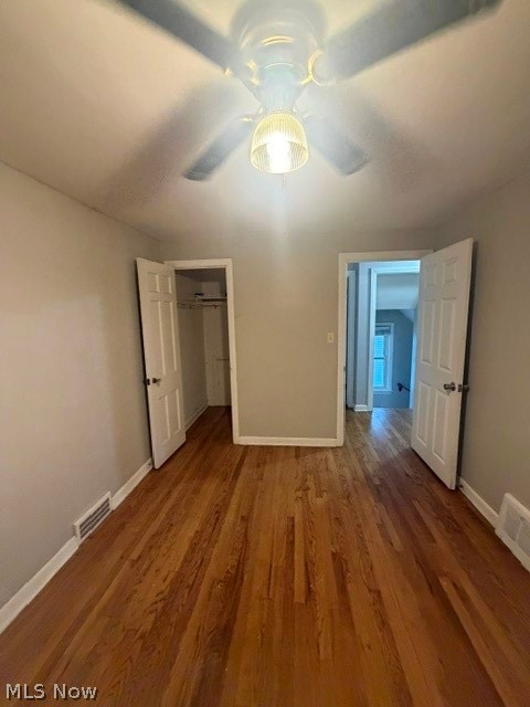 1388 Cranover Road Lyndhurst, OH 44124 - Photo 26 of 35 Hardwood flooring, painted walls, ceiling fan with integrated lighting, and white trim